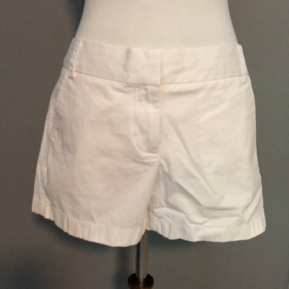 JCrew White Short Size 6.